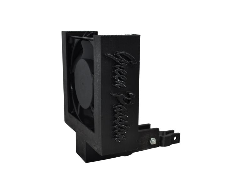 Soporte 3D Negro para cooler de 4 Pulgadas